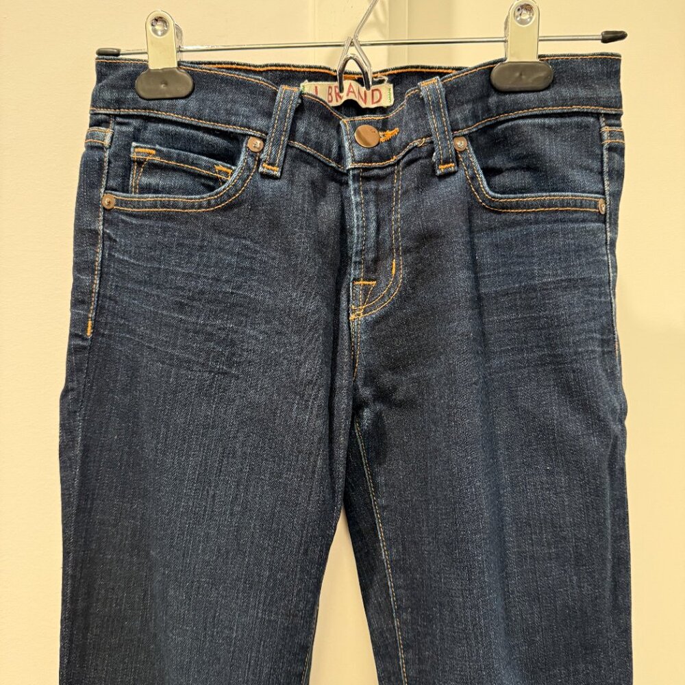 J BRAND Pencil Leg Jeans Ink Dark Blue Denim 26 x 34 Skinny Straight Jean JBrand